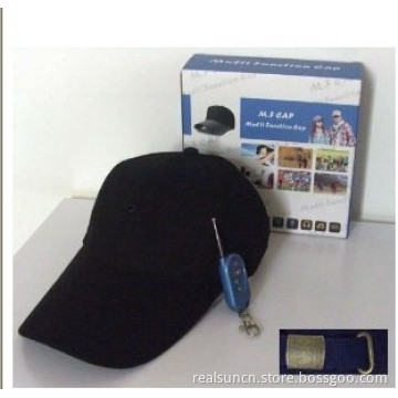 Cap Cam DVR Hat Camera with Memory Card Inside
